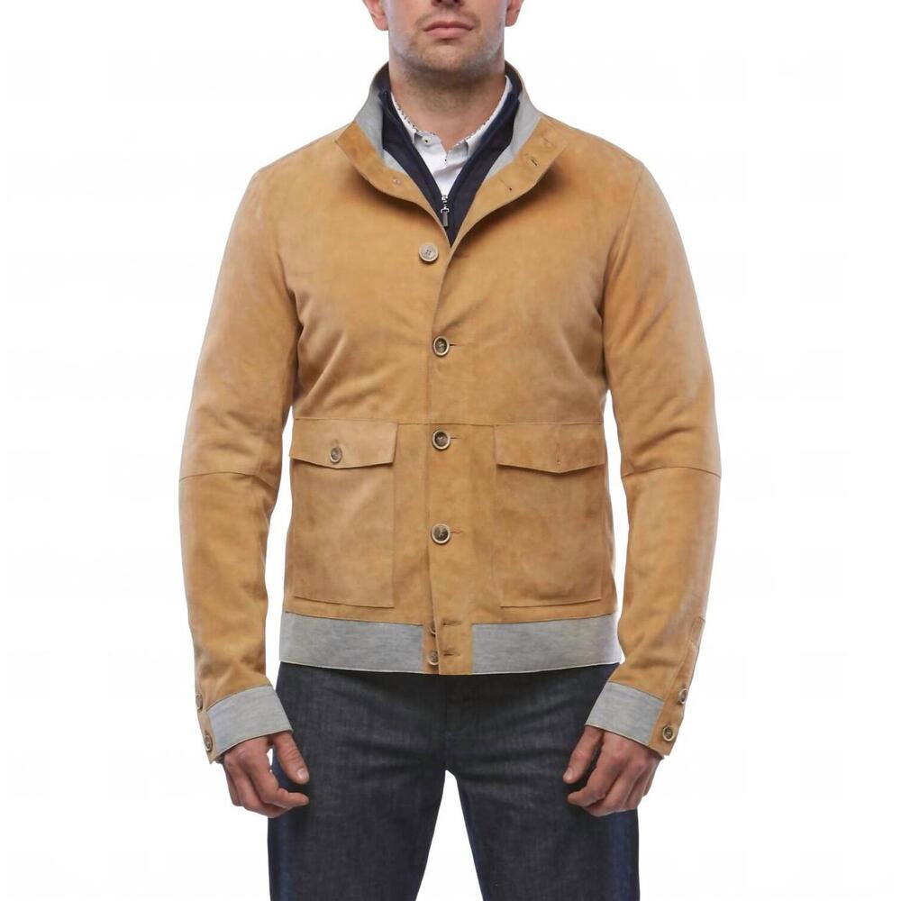 NEW LUSSO BENI julius jacket in mustard